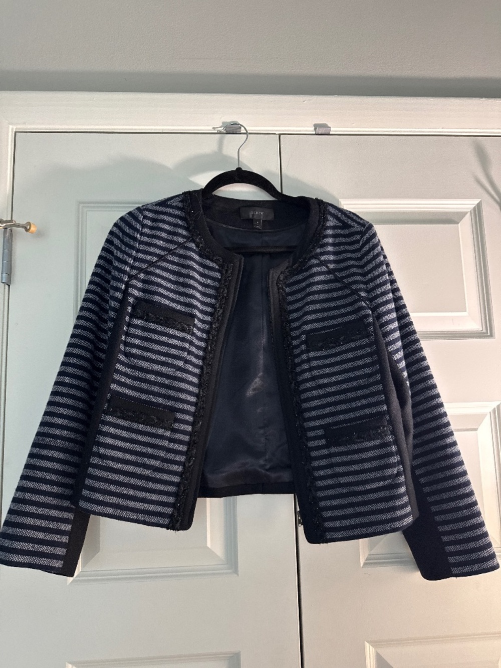 J. Crew Navy Wool Jacket